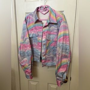My Violet Rainbow Jacket - 2X